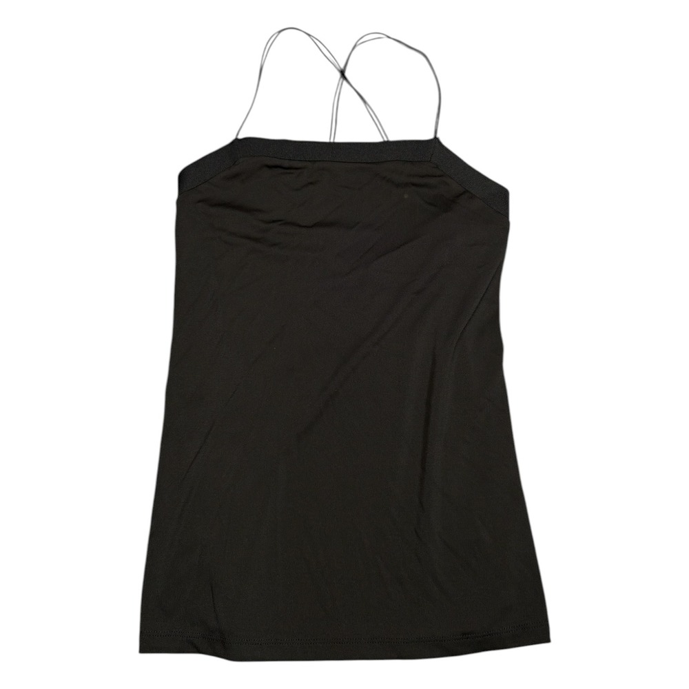 Express Black Spaghetti Strap Cami Top Cross Back Small‎ RN 55285